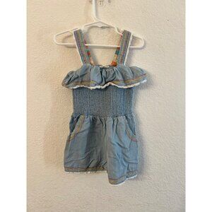 Matilda Jane Dream Chasers Picnic in the Park romper girls kids size 6